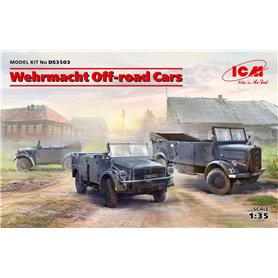 ICM 1:35 WEHRMACHT OFF-ROAD CARS