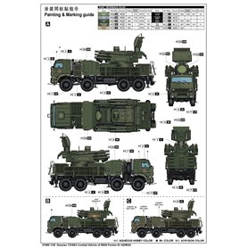 Trumpeter 1:35 72V6E4 COMBAT VEHICLE OF Pantsir-S1 ADMGS