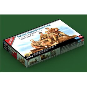 Hobby Boss 84409 German Tropical Panzer Crew