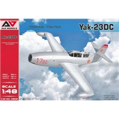 A&amp;A Models 1:48 Yakovlev Yak -23DC - TRAINING FIGHTER 
