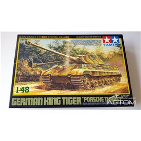 Tamiya 1:48 Pz.Kpfw.VI King Tiger Porsche turret 