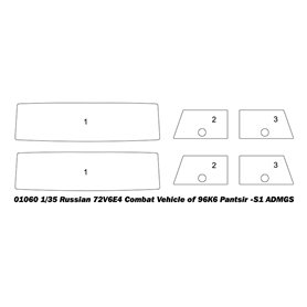 Trumpeter 01061 Russian 72V6E4 Combat Unit of 96K6
