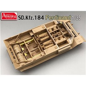 Amusing 35A030 SD.Kfz.184 Ferdinand & 16t Strabok.