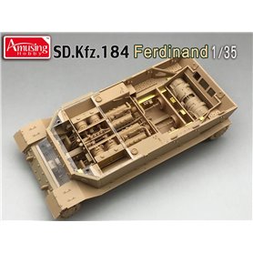 Amusing 35A030 SD.Kfz.184 Ferdinand & 16t Strabok.