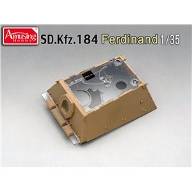 Amusing 35A030 SD.Kfz.184 Ferdinand & 16t Strabok.