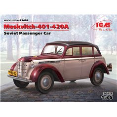 ICM 1:35 Moskvitch-401-420A - SOVIET PASSENGER CAR 