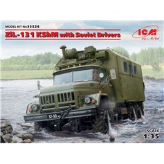 ICM 1:35 ZiL-131 KShM w/soviet drivers 