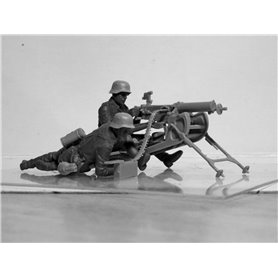 ICM 35645 German MG08 Team