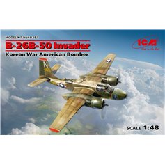 ICM 1:48 B-26 B-50 Invader - KOREAN WAR AMERICAN BOMBER