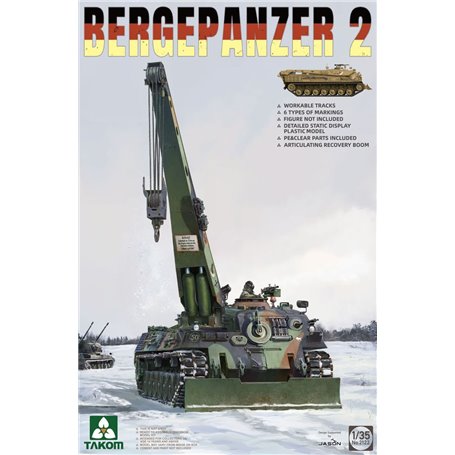 Takom 2122 1/35 Bergepanzer 2                    