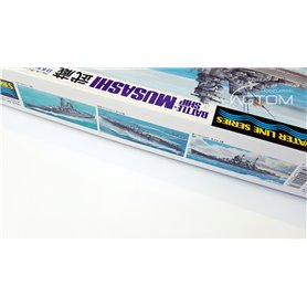 Tamiya 1:700 IJN Musashi - JAPANESE BATTLESHIP