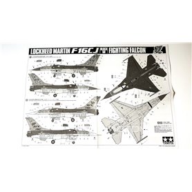 Tamiya 1:48 Lockheed Martin F-16CJ Block 50 Fighting Falcon