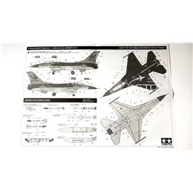 Tamiya 1:48 Lockheed Martin F-16CJ Block 50 Fighting Falcon