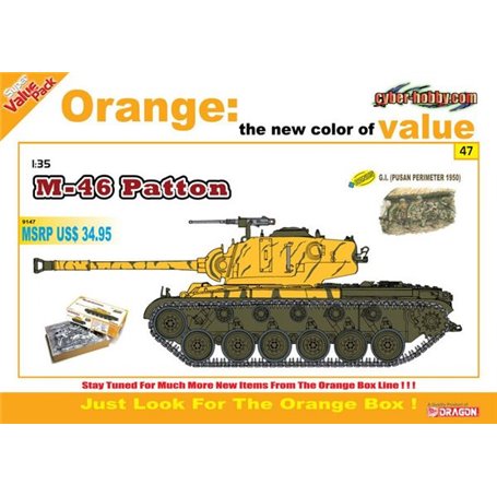 Dragon 1:35 46 PATTON + G.I. (CH)