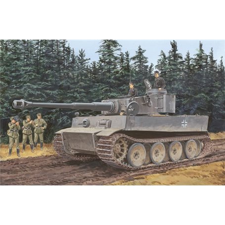 Dragon 1:72 TIGER I INITIAL SPZABT.502#100