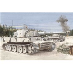 Dragon 1:72 Pz.Kpfw.VI Tiger I - INITIAL PRODUCTION - s.Pz.Abt.502 Leningrad