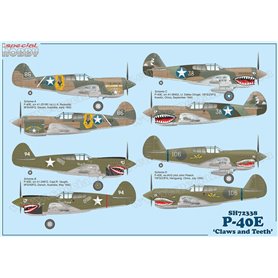 Special Hobby 72338 P-40E Warhawk Claws & Teeth