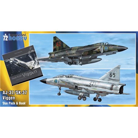 Special Hobby 72411 SAAB 37 Viggen Duo pack