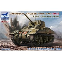 Bronco 1:35 Ram Mk.II - CANADIAN CRUISER TANK - early production