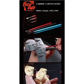 Border Model BD0062 Cemented Carbide Knife Triangl