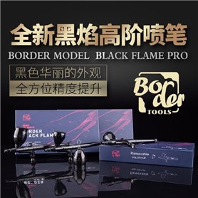 Border Model BD0205 Black Flame PRO 0.2 Airbrush