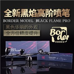 Border Model Aerograf BLACK FLAME PRO 0.2mm