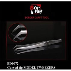 Border Model BD0072-1 HG Curved Tip Mod. Tweezers