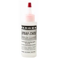 Badger STC-004 Spray-Thru Airbrush Cleaner 60ml