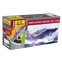 Heller 1:600 Porte-Avions Colossus - w/paints 