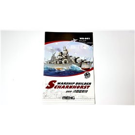 Meng WARSHIP BUILDER Scharnhorst