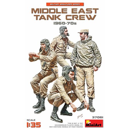 Mini Art 37061 Middle East tank crew 1960-70s