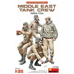 Mini Art 1:35 MIDDLE EAST TANK CREW - 1960-1970 