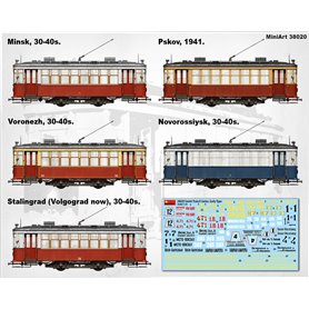 Mini Art 38020 Soviet Tram X series Early Type