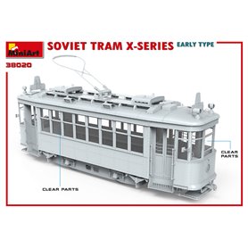 Mini Art 38020 Soviet Tram X series Early Type