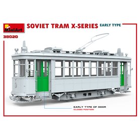 Mini Art 38020 Soviet Tram X series Early Type