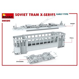 Mini Art 38020 Soviet Tram X series Early Type