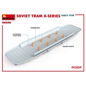 Mini Art 38020 Soviet Tram X series Early Type