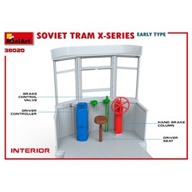 Mini Art 38020 Soviet Tram X series Early Type
