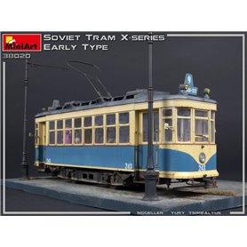 Mini Art 38020 Soviet Tram X series Early Type
