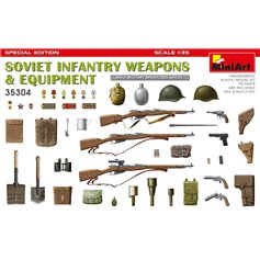 Mini Art 1:35 SOVIET INAFNTRY WEAPONS AND EQUIPMENT - SPECIAL EDITION 