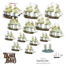 Black Seas Royal Navy Fleet 1770-1830
