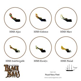 Black Seas Royal Navy Fleet 1770-1830