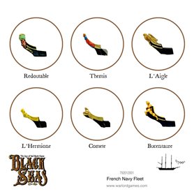Black Seas French Navy Fleet 1770-1830