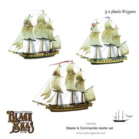 Black Seas Zestaw startowy MASTER AND COMMAND SATRTER SET