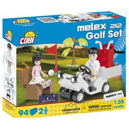 Cobi 24554 Cars Melex 212 Golf Set 94 Kl.