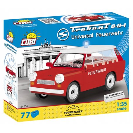 Cobi 24555 Cars Trabant 601 Universal Feuerweh