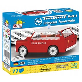 Cobi 24555 Cars Trabant 601 Universal Feuerweh