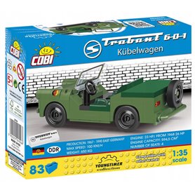 Cobi 24556 Cars Trabant 601 Kubelwagen 83 Kl.