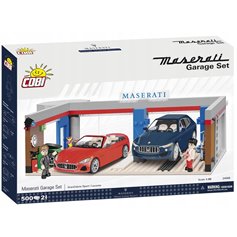 Cobi CARS Garaż Maserati GARAGE SET - 500 elementów
