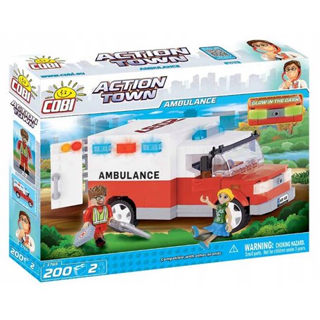 Cobi Action Town 1765 Doctor Ambulance 200 Kl.